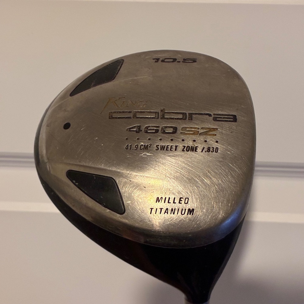 King Cobra Driver Mens 10.5 Black 460SZ Milled Titanium ALDILA NV-HL 60-R